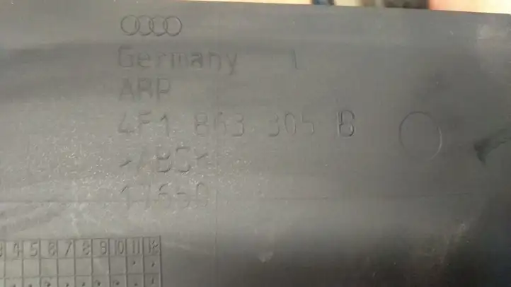 Audi A6 S6 C6 4F (2004 - 2008) 4F1863305B Передняя боковая обшивка салона — фото 5