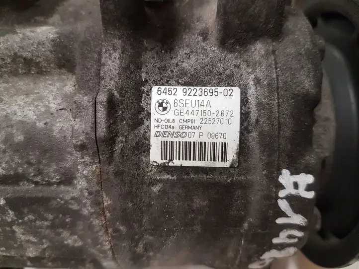 BMW 3 F30 F35 F31 (2012 - 2018) 64529223695 Компрессор (насос) кондиционера воздуха — фото 9