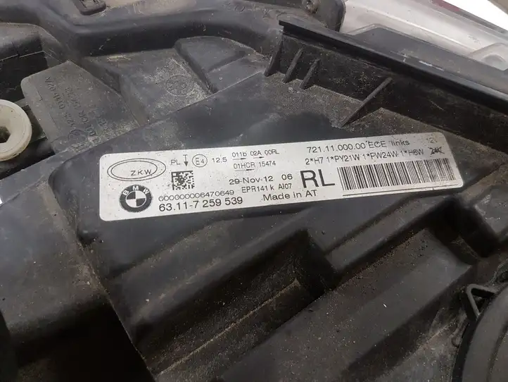 BMW 3 F30 F35 F31 (2012 - 2018) 7211100000 Передняя фара — фото 7