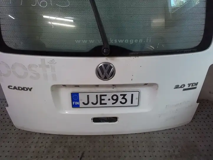 Volkswagen Caddy (2010 - 2015) Крышка багажника — фото 2