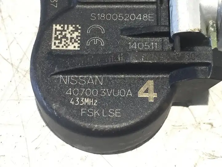 Nissan Qashqai (2013 - 2017) 407003VU0A Датчик давления шин — фото 2