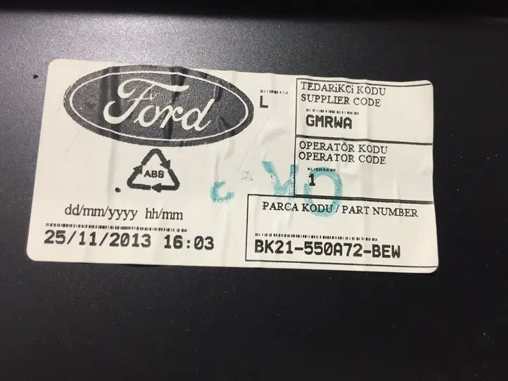 Ford Transit Custom (2014 - ) Прочие детали салона — фото 3