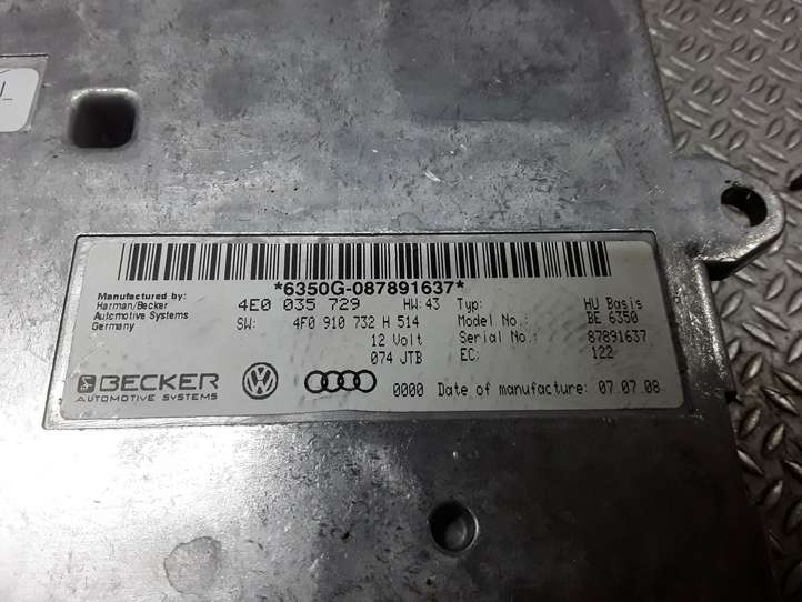 Audi A6 (2004 - 2008)  4E0035729 Блок управления MMI