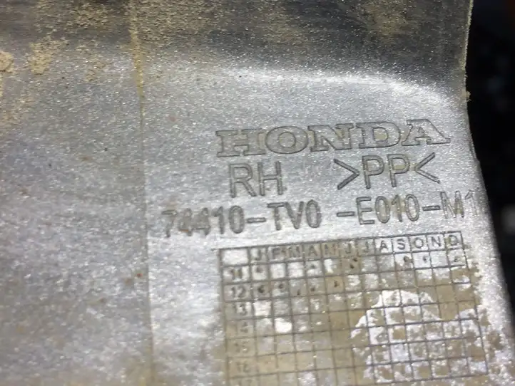 Honda Civic IX (2011 - 2017) 74410TV0E010M1 Задняя колесная арка — фото 4