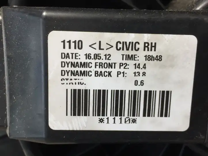 Honda Civic IX (2011 - 2017) MF4431802175 Комплект системы вентиляции салона — фото 10