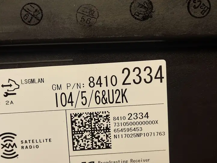 Buick Encore I (2012 - 2019) 84102334 Усилитель звука — фото 2