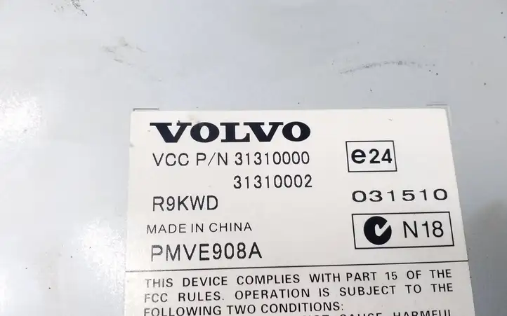 Volvo XC90 (2006 - 2014) 31310000 Усилитель звука — фото 5