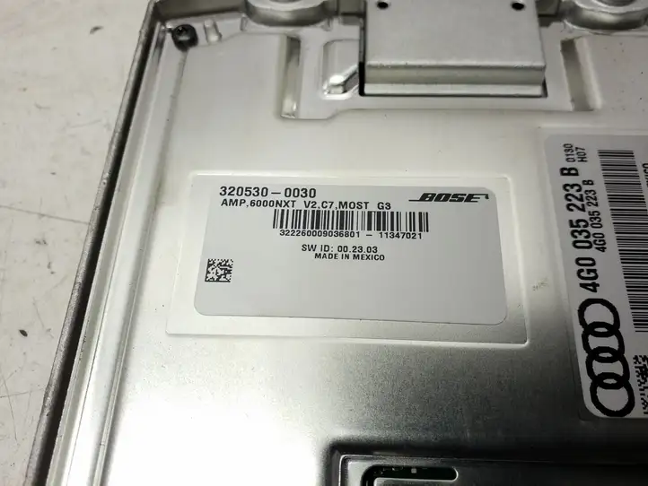 Audi A6 C7 (2011 - 2014) 4G0035223B Усилитель звука — фото 7