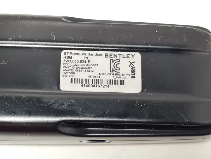 Bentley Flying Spur (2013 - 2019) 3W3035624E Автомобильный телефон — фото 3