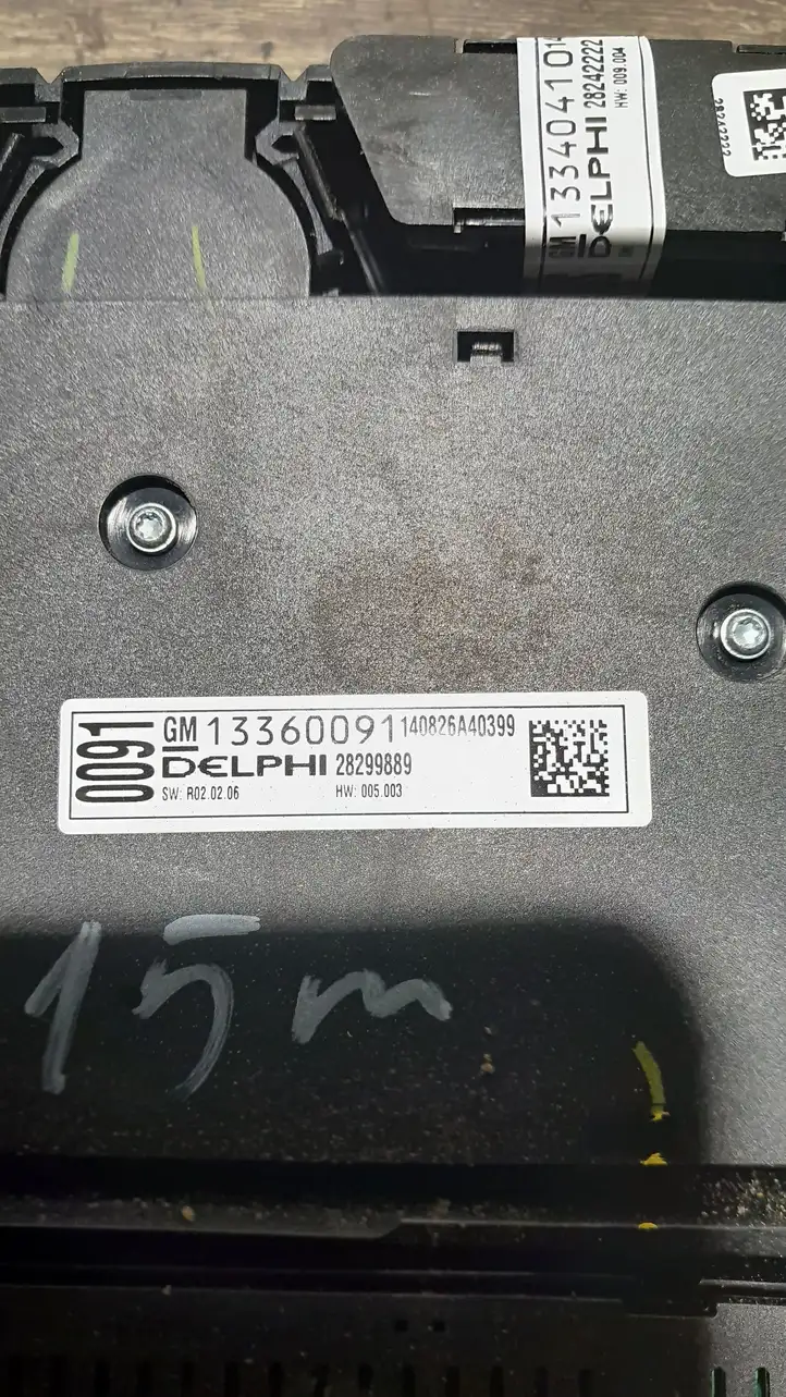 Opel Astra J (2009 - 2012) 13360091 Контроллер мультимедийной системы — фото 3