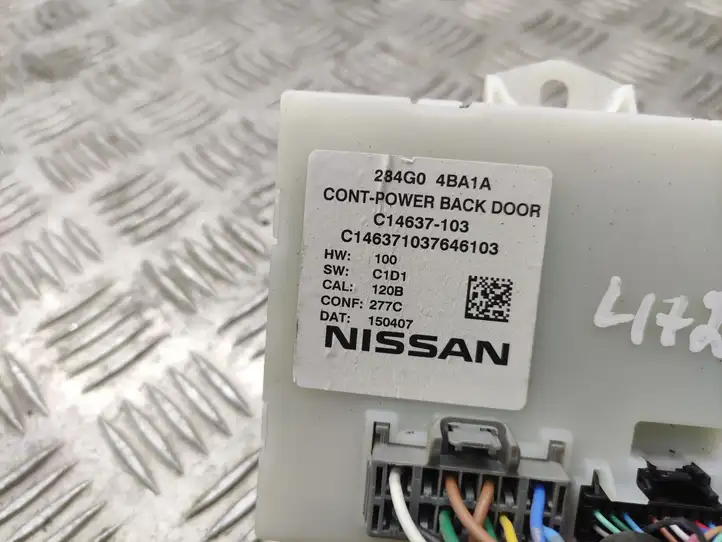 Nissan X-Trail T32 (2014 - 2021) 284G04BA1A Блок управления крышкой багажника — фото 2