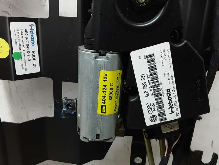 Audi A8 (1999 - 2002)  4E0877041D Комплект раздвижной крыши