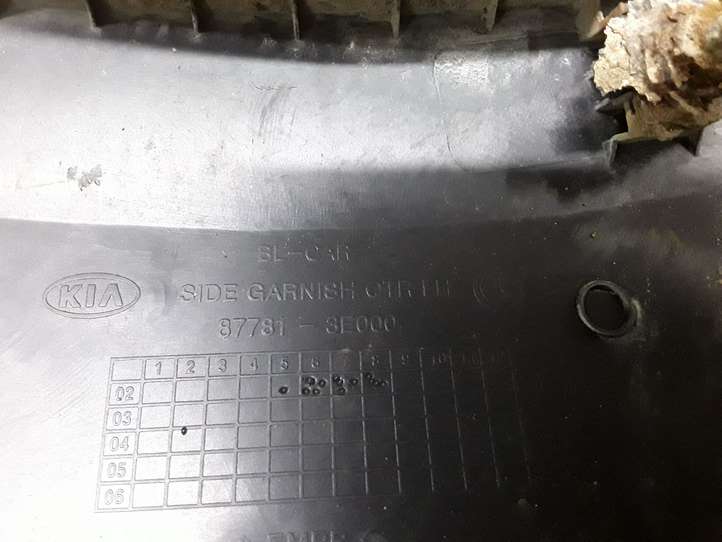 Kia Sorento (2002 - 2006)  877813E000 Задняя арка
