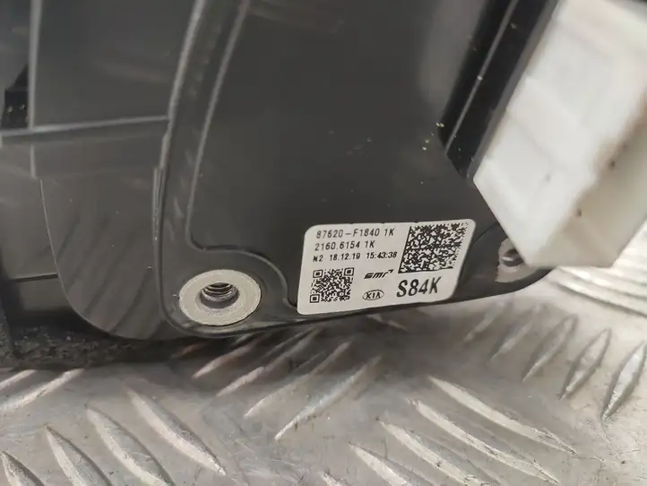 Kia Sportage (2018 - 2021) 87620F18401K Боковое зеркало с электроприводом — фото 5