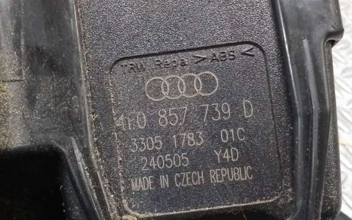 Audi A6 (2004 - 2008)  4F0857739D Задний средний замок ремня