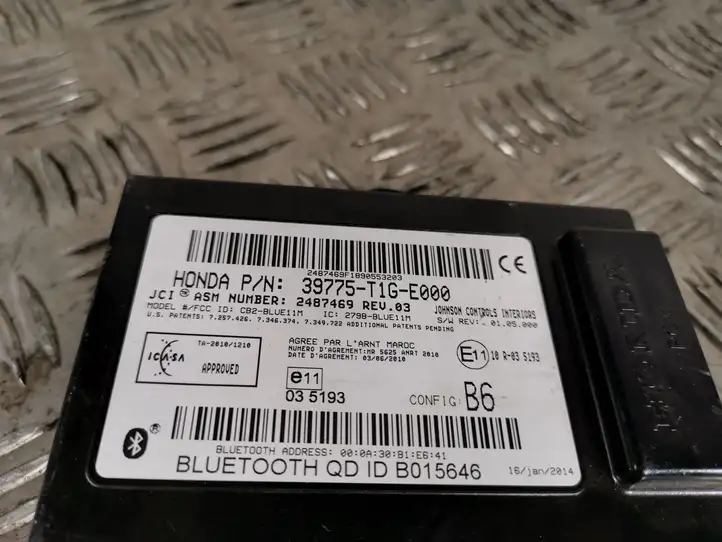Honda CR-V (2012 - 2016) Bluetooth модуль — фото 3