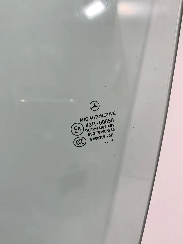 Mercedes-Benz SL R231 (2012 - 2019) 43R00050 Стекло передней двери — фото 4