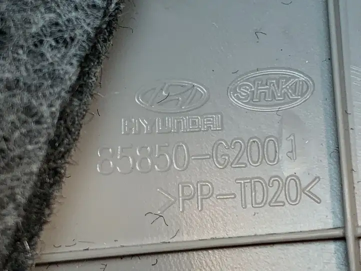 Hyundai Ioniq (2016 - ) 85850G2000 Верхняя обшивка стойки D — фото 3