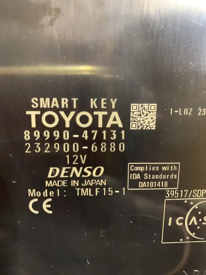 Toyota Prius (XW50) (2015 - ) 2329006880 Блок бесключевого доступа — фото 5