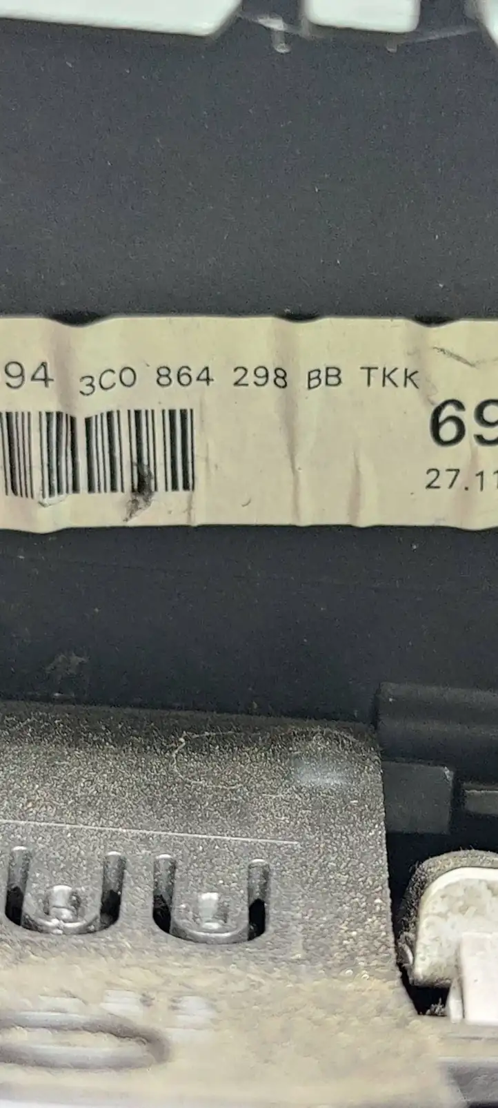 Volkswagen PASSAT B6 (2005 - 2010) 3C0864298BB Задний воздушный дефлектор — фото 4