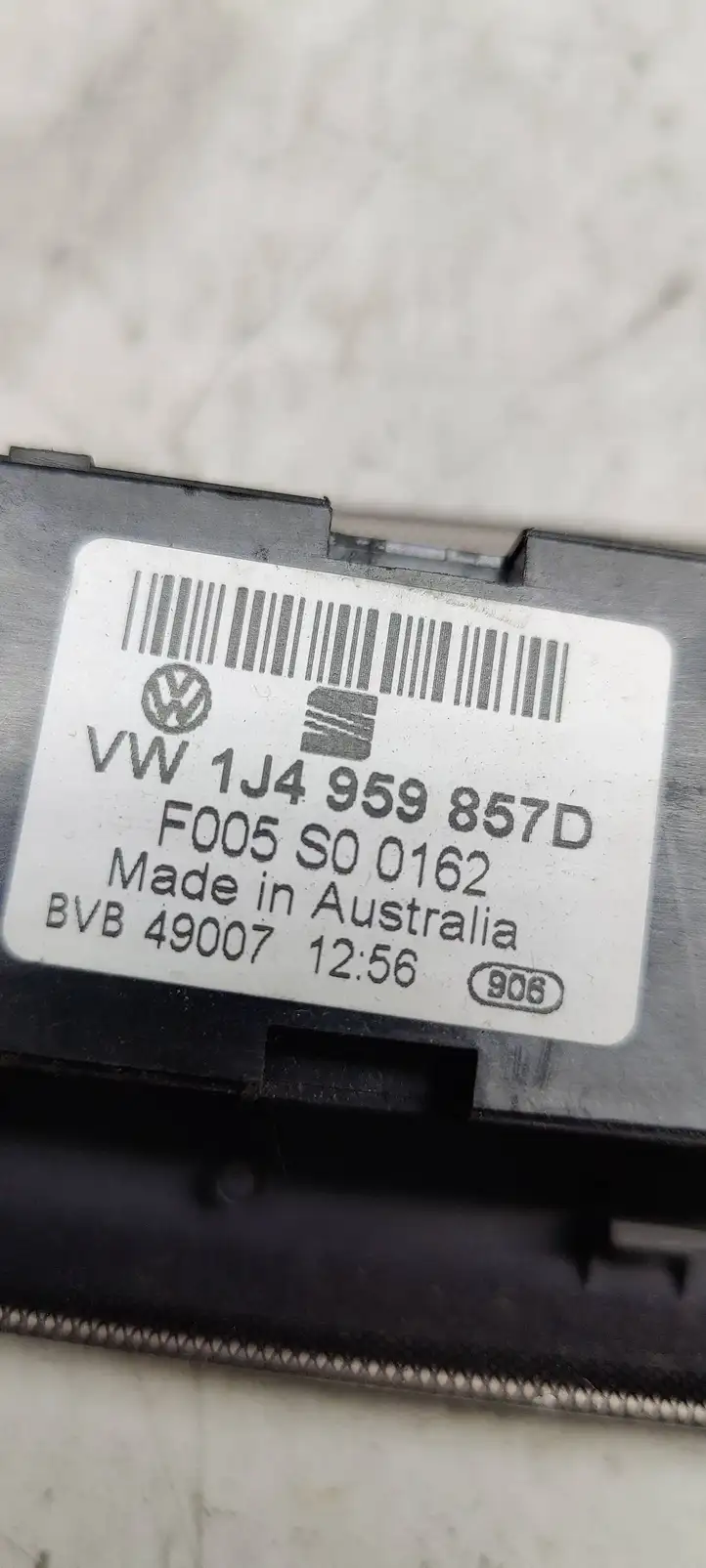 Volkswagen PASSAT B5.5 (2001 - 2005) 1J4959857D Другие включатели / ручки/ переключатели — фото 3