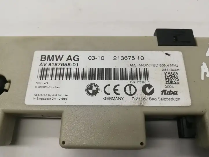 BMW 3 E90 E91 (2005 - 2012) 9187658 Усилитель антенны — фото 2