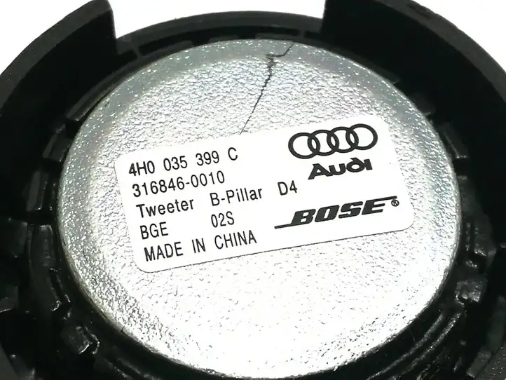 Audi A8 S8 D4 4H (2010 - 2014) 4H0035399C Твитер передней двери — фото 2