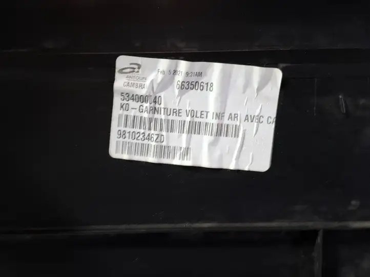 Opel Vivaro (2019 - ) 98102346 Комплект обшивки крышки багажника — фото 14
