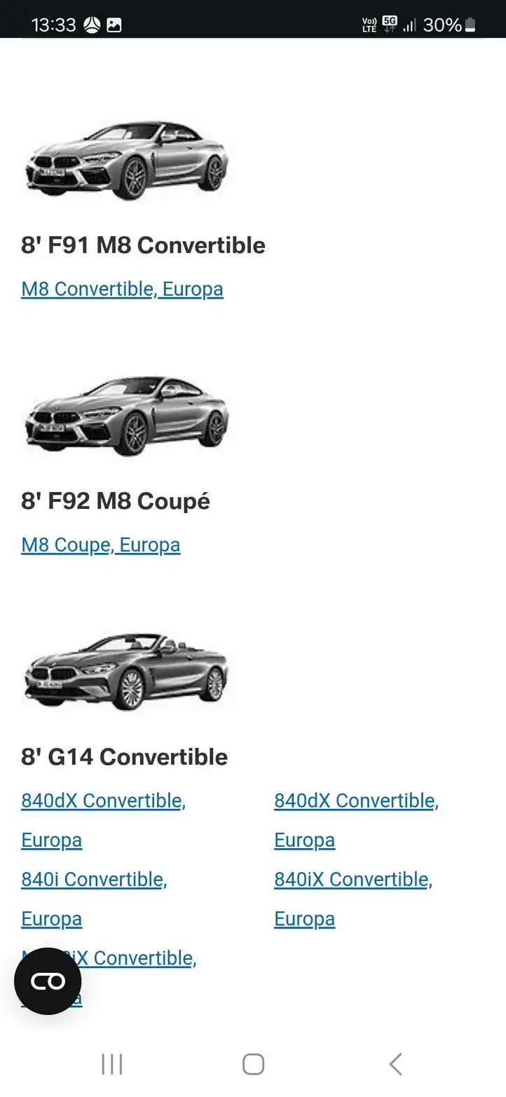 BMW M8 F91 F92 G14 G15 (2019 - ) 7435255 Панель багажника — фото 5