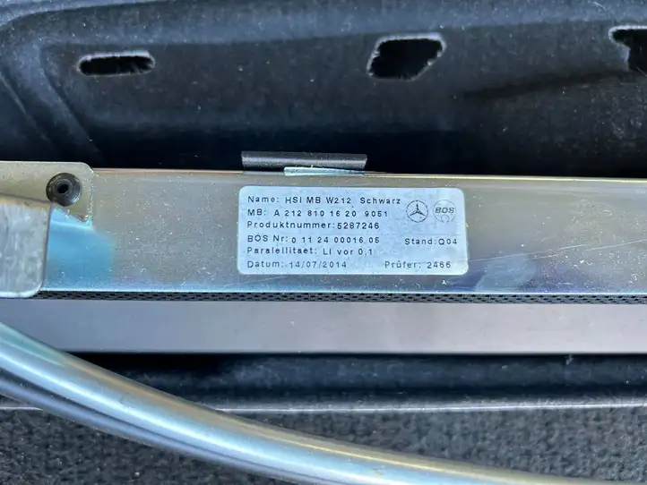 Mercedes-Benz E W212 (2009 - 2016) A2128101620 Электрическая шторка заднего стекла — фото 6