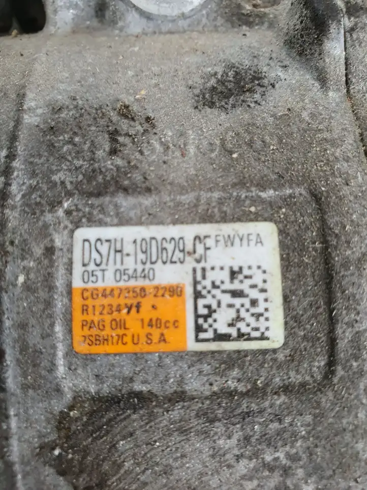 Ford Fusion II (2013 - ) DS7H19D629CF Компрессор (насос) кондиционера воздуха — фото 4