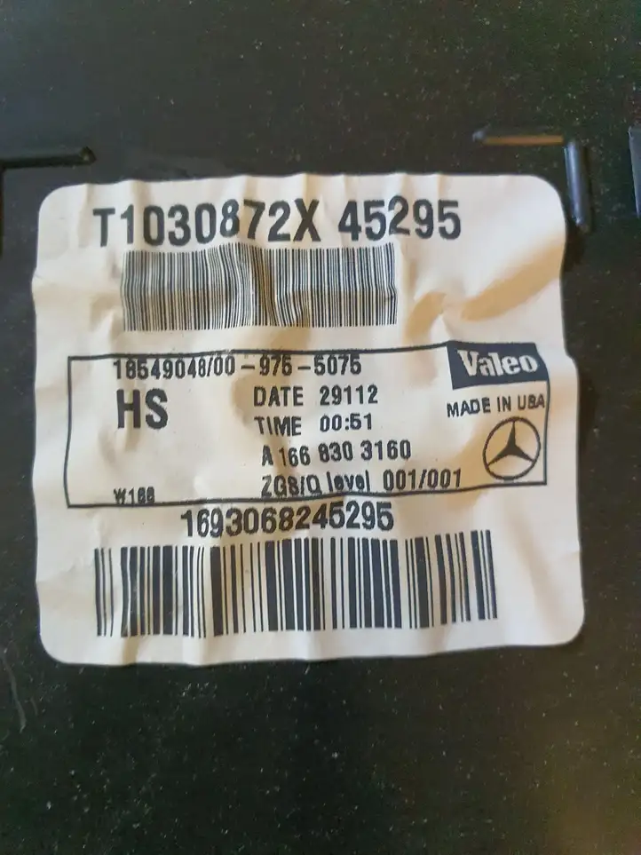 Mercedes-Benz GL X166 (2013 - 2019) A1668303160 Комплект системы вентиляции салона — фото 8
