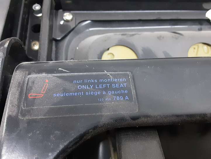 Ford Galaxy (2000 - 2006)  123456789A Заднее сиденье