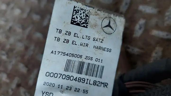 Mercedes-Benz A W177 (2018 - ) A1775405006 Прочая электропроводка — фото 3