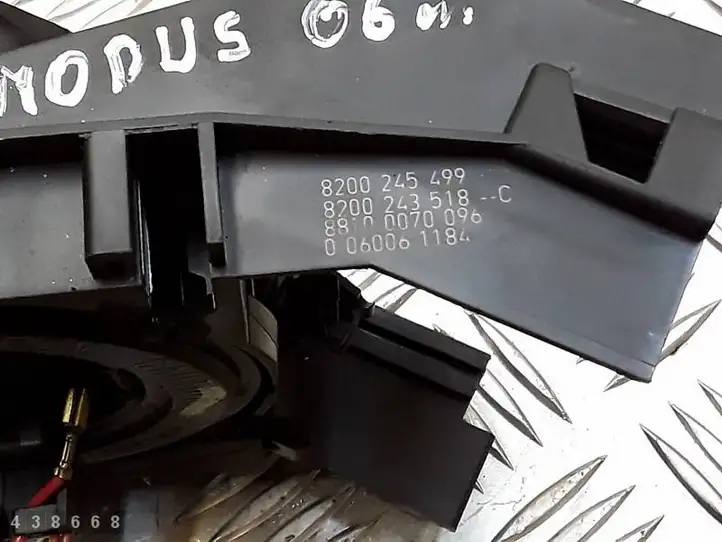 Renault Modus (2004 - 2007) 8200245499 Контактное кольцо SRS — фото 6
