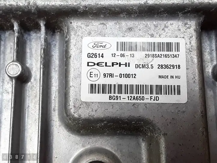 Ford Mondeo MK IV (2007 - 2014) BG9112A650FJD Блок управления двигателем (ЭБУ) — фото 4