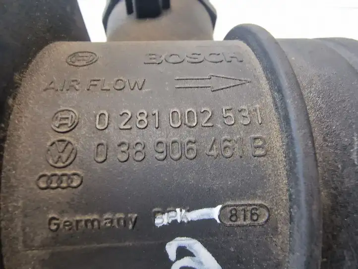 Volkswagen Polo (2005 - 2009) 038906461B Датчик массового расхода воздуха — фото 2