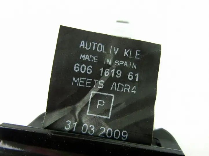Nissan Qashqai (2006 - 2010) Задний ремень безопасности — фото 1