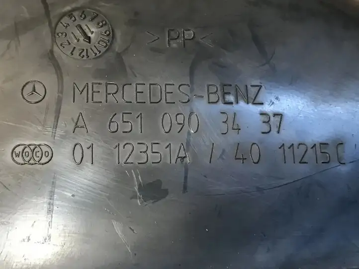 Mercedes-Benz E W212 (2009 - 2016) A6510903437 Воздуховоды системы отопления/климатики — фото 7