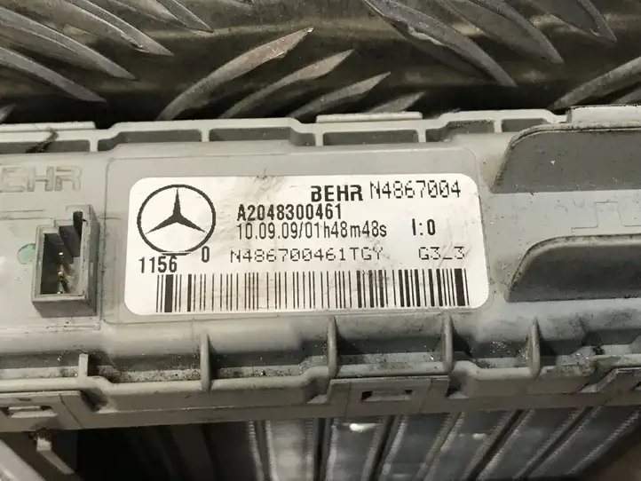 Mercedes-Benz C W204 (2007 - 2014) A2048300461 Электрический отопитель салона — фото 2