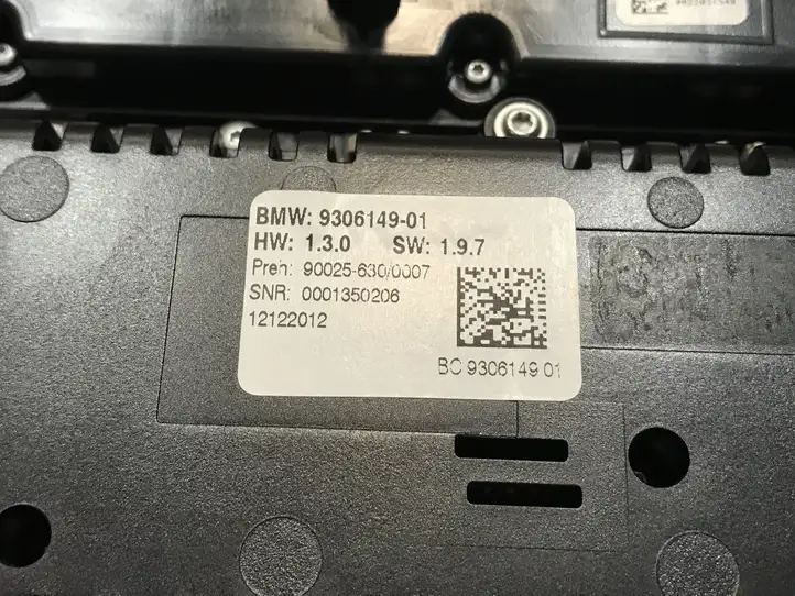 BMW 5 F10 F11 (2009 - 2016) 9306149 Управление климат контролем — фото 5