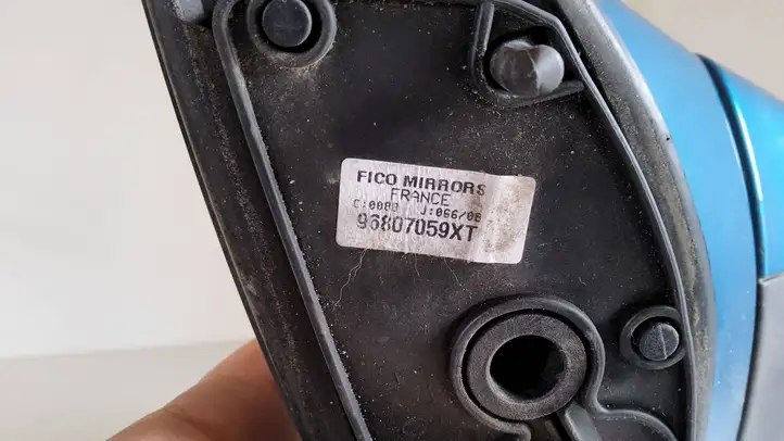 Peugeot 207 (2006 - 2009) 96807059XT Боковое зеркало с электроприводом — фото 2