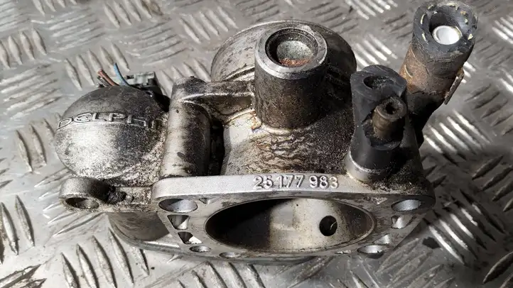 Opel Meriva A (2002 - 2006) 25177983 Дроссельная заслонка — фото 4