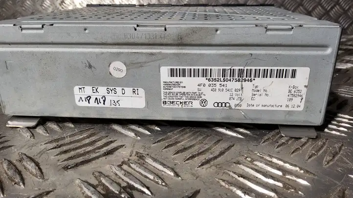 Audi A6 S6 C6 4F (2004 - 2008) 4F0035541 Магнитола / мультимедийная система — фото 3