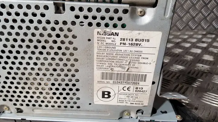 Nissan Almera (2000 - 2006) 28113BU015 Магнитола / мультимедийная система — фото 3