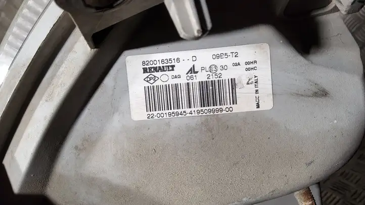Renault Master II (2004 - 2010) 8200163516D Передняя фара — фото 3