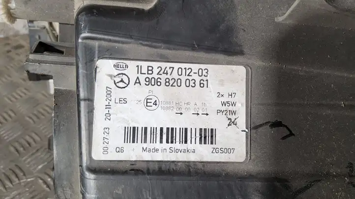 Mercedes-Benz Sprinter W906 (2006 - 2018) A9068200361 Передняя фара — фото 4