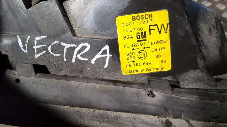 Opel Vectra B (1999 - 2002) 09152649 Передняя фара — фото 3