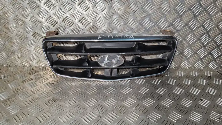 Hyundai Elantra (2000 - 2003) Верхняя решетка радиатора — фото 1