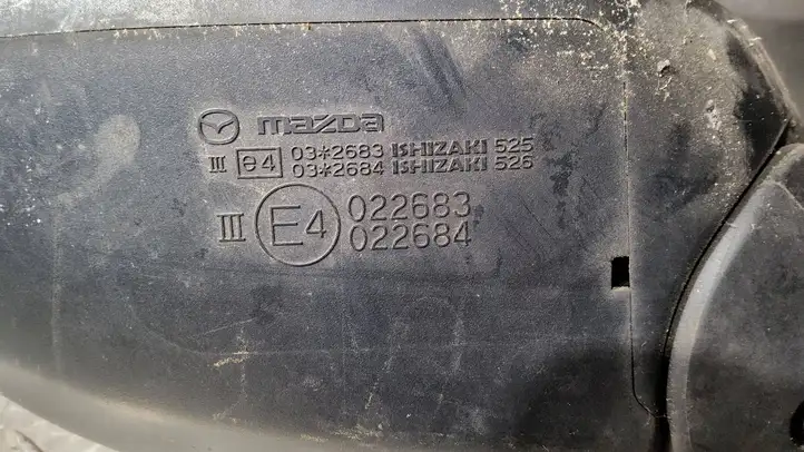 Mazda 2 (2007 - 2010) E4022683 Боковое зеркало с электроприводом — фото 4